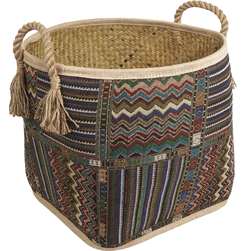 Корзина мягкая Kub HAP8546 45x36x40 см 46 л пальмовое волокно STORIDEA STLM-2014195 - Вид №1