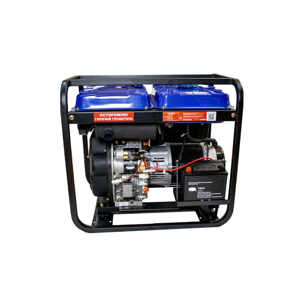 Генератор дизельный Спец SD-8500E4 7 кВт STLM-2127827 - Вид №4