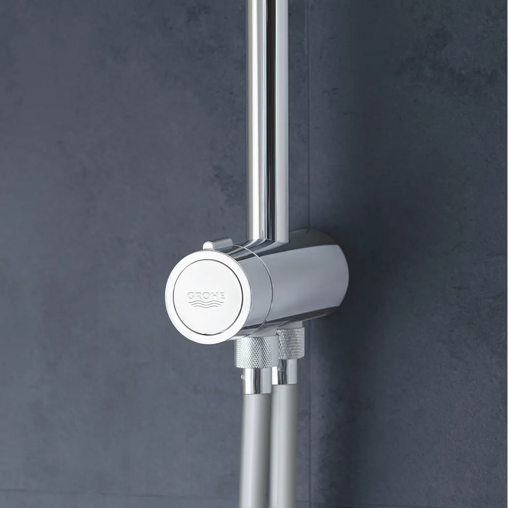 Душевая стойка Grohe Vitalio без смесителя 2 режима цвет хром STLM-2011678 - Вид №5