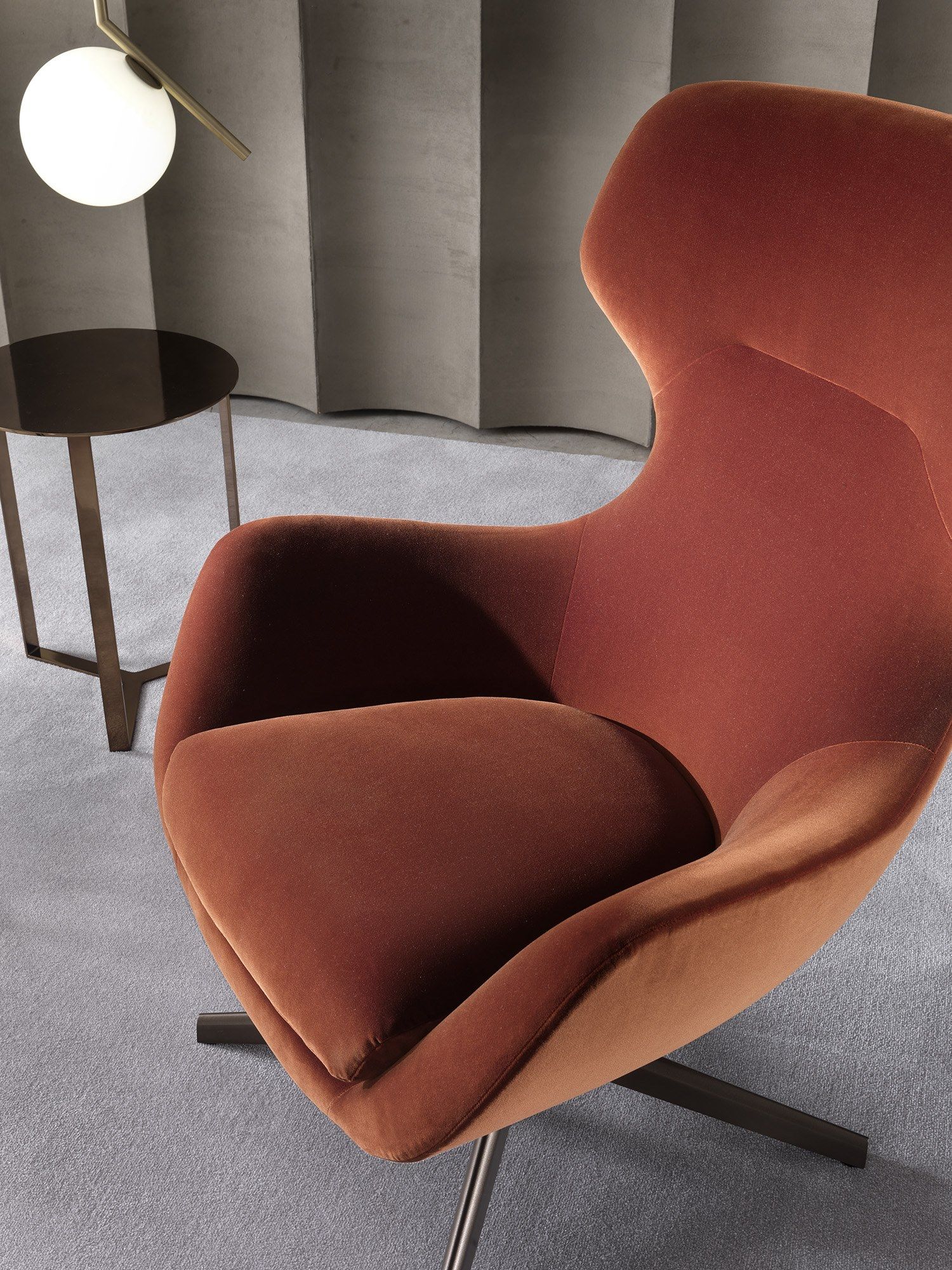 Спицевое вращающееся кресло с подлокотниками Marelli BRERA ARCH-00121414 - Вид №11