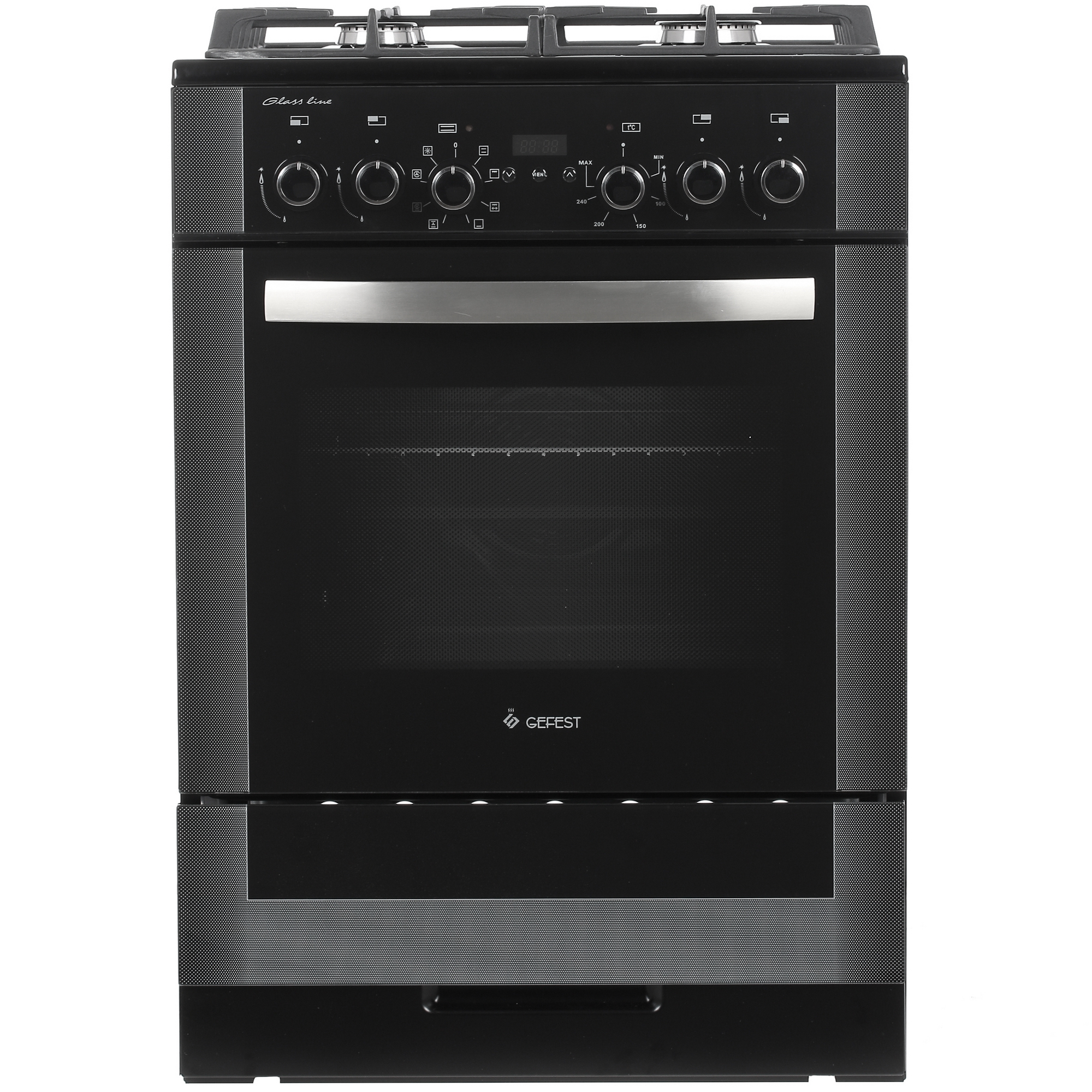 1089390 Комбинированная плита Gefest 6502-03 0044 черный STDN-0139116