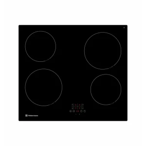 Электрическая варочная панель Hebermann HBKC 6040.1 BL 59 см 4 конфорки цвет черный