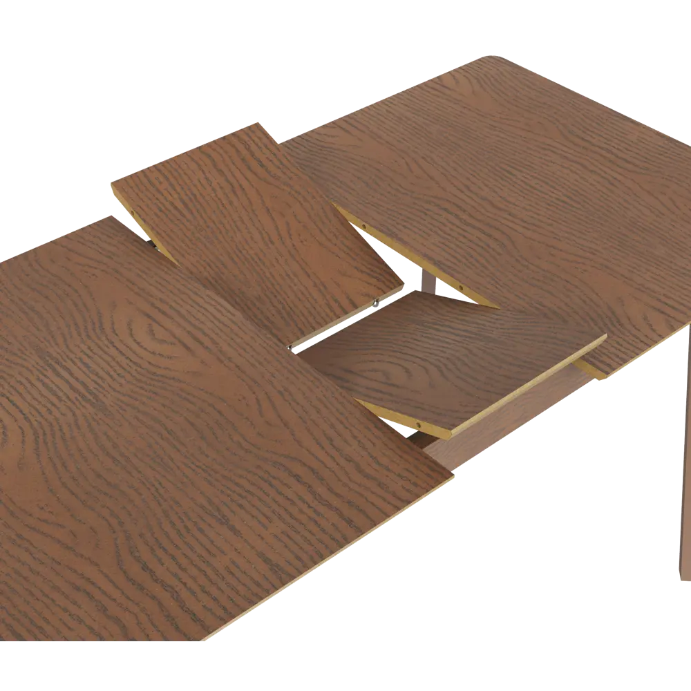 Стол обеденный Монреаль Т2 раскладной 120-150x77x120 см прямоугольник МДФ цвет орех Santreyd STLM-2020686 - Вид №9