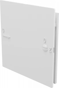 Дверца для ванной 150×150, белый