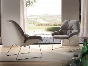 La seggiola Кресло из ткани со встроенной подушкой  Ls390 077 b09