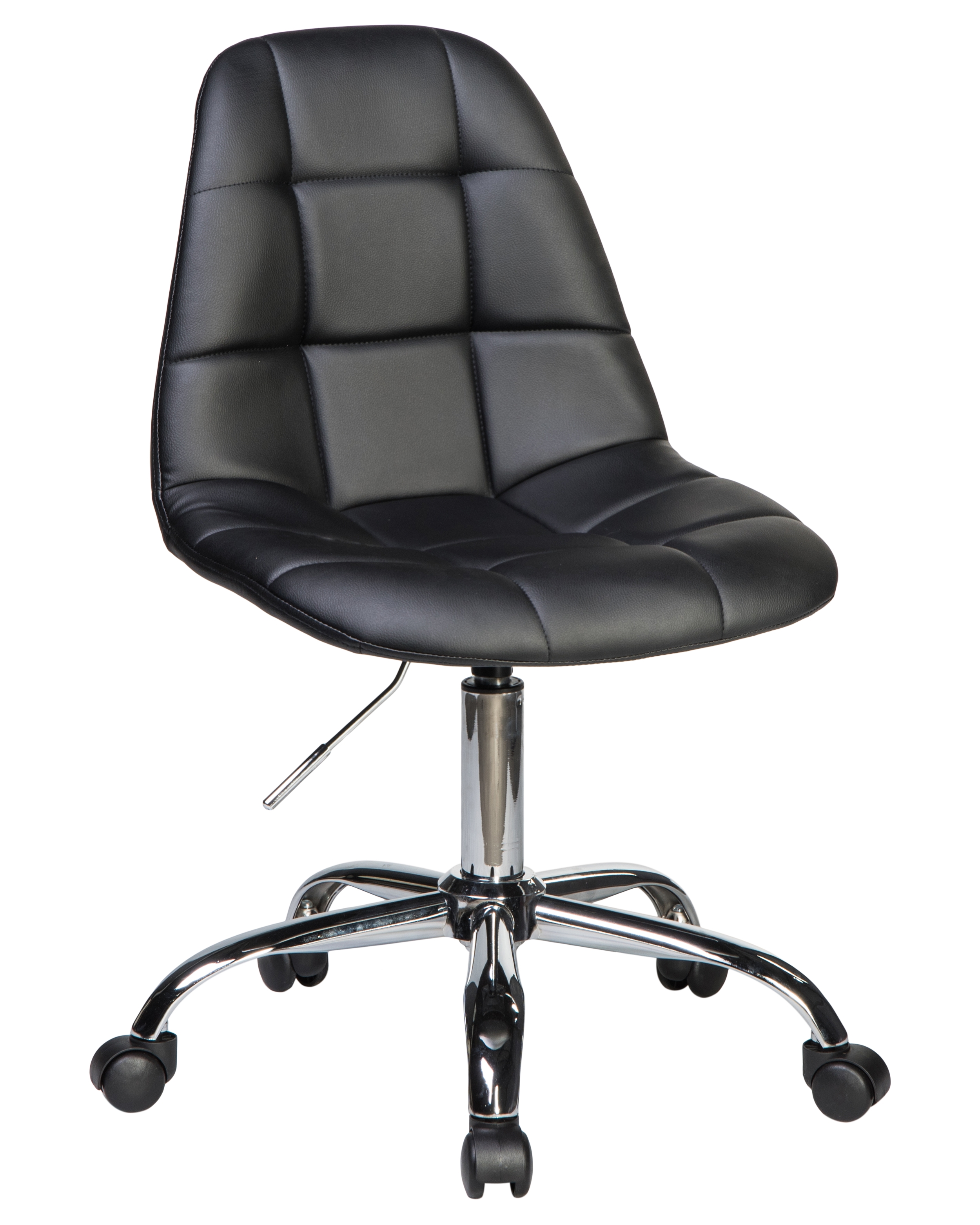 92707820 Офисное кресло Monty искусственная кожа цвет черный STLM-0536308 DOBRIN