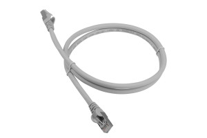 16427538 Патч-корд RJ45 - RJ45, 4 пары, S/FTP, категория 6A, 1.5 м, белый LAN-PC45/S6A-1.5-WH LANMASTER