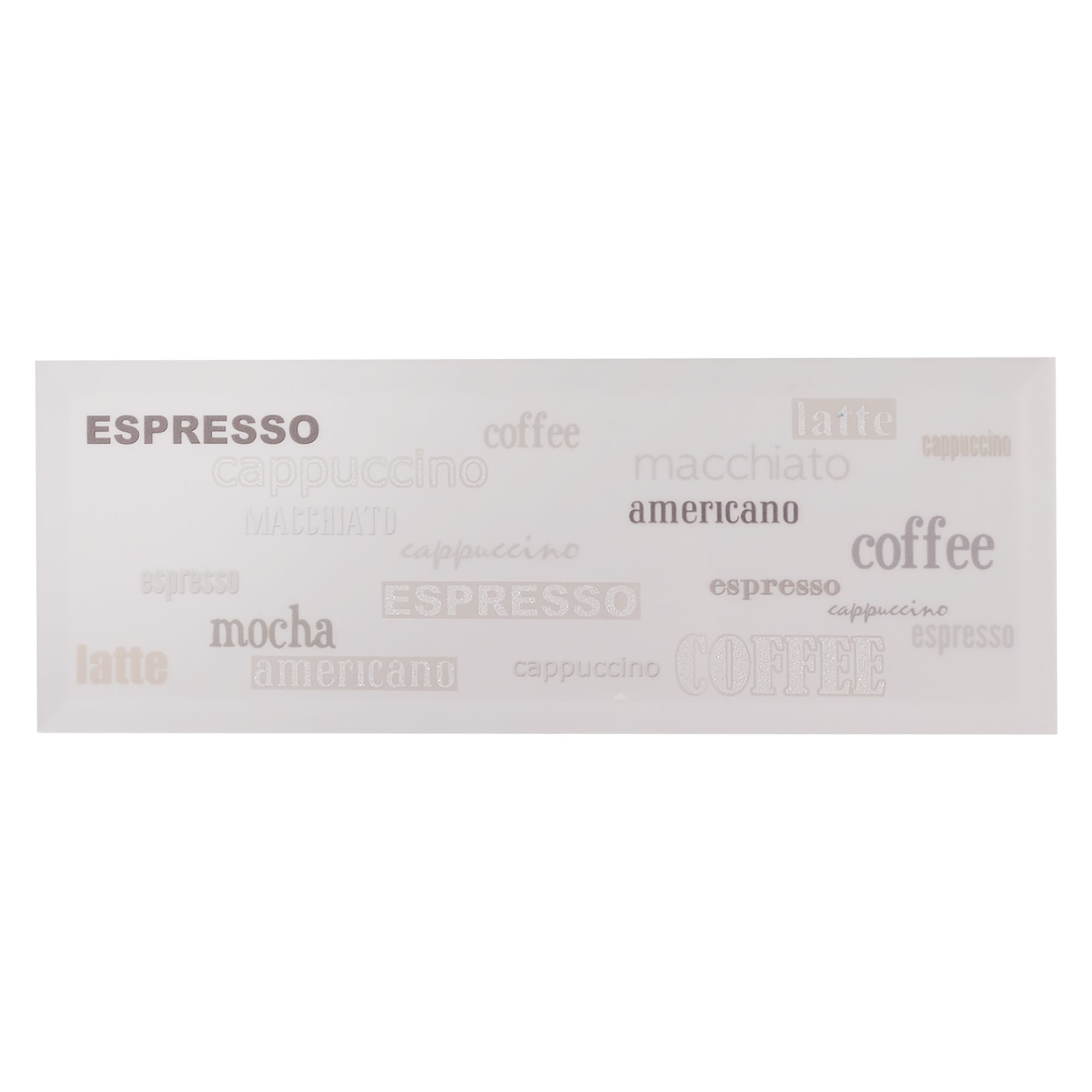 18013504 Декор «» 40х15 см слова цвет белый Bingo IC Santreyd 