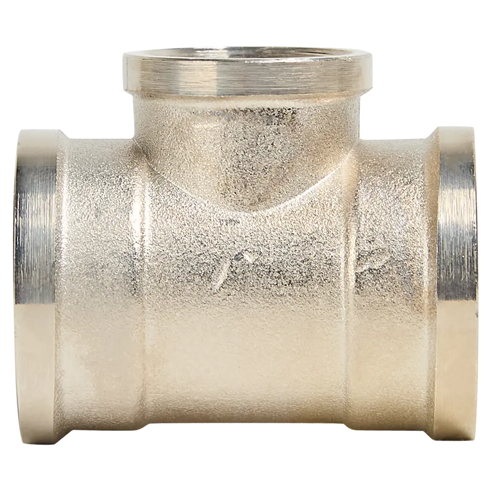 Тройник переходной MONLID 3/4"x1/2"x3/4" ВР мм никелированная латунь STLM-2102940 - Вид №1