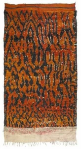 AFOLKI Прямоугольный шерстяной коврик с длинным ворсом Talsent Taa1200be