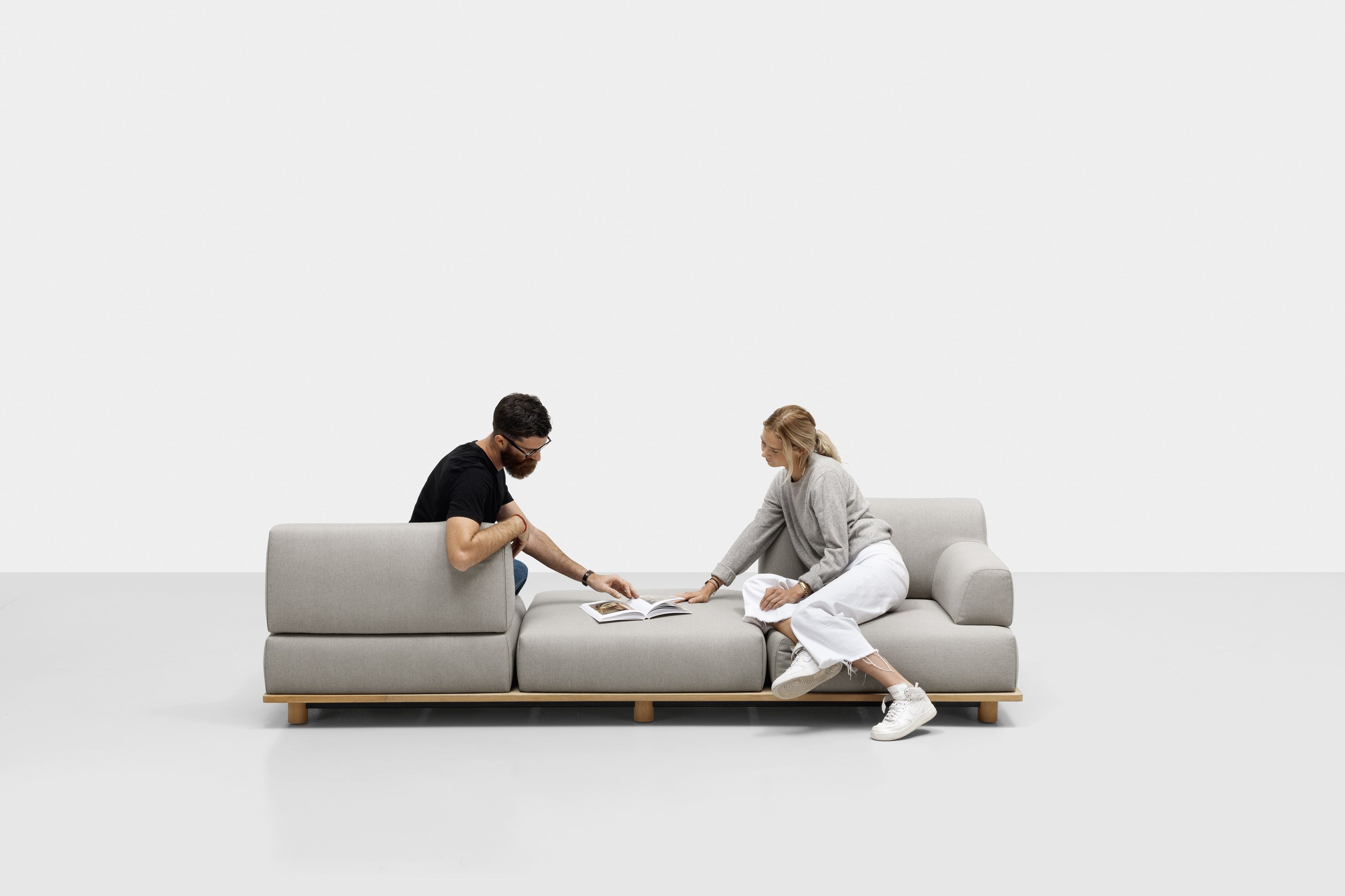 Угловое садовое кресло из ткани Kristalia сцена ARCH-00125022 - Вид №4