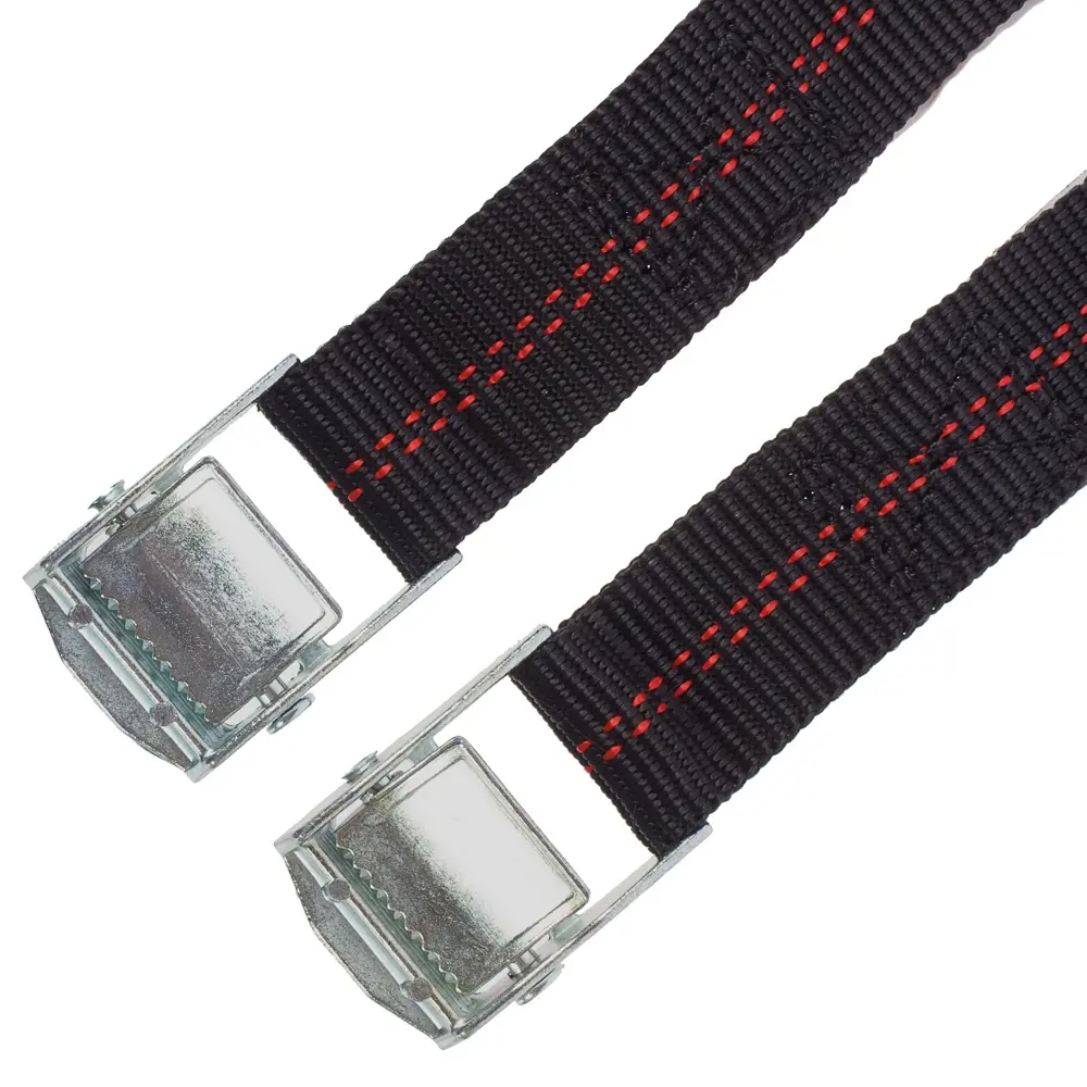 Ремень-карабин 25 мм, 2.5 м, полипропилен, цвет чёрный, 2 шт Santreyd STLM-2188666