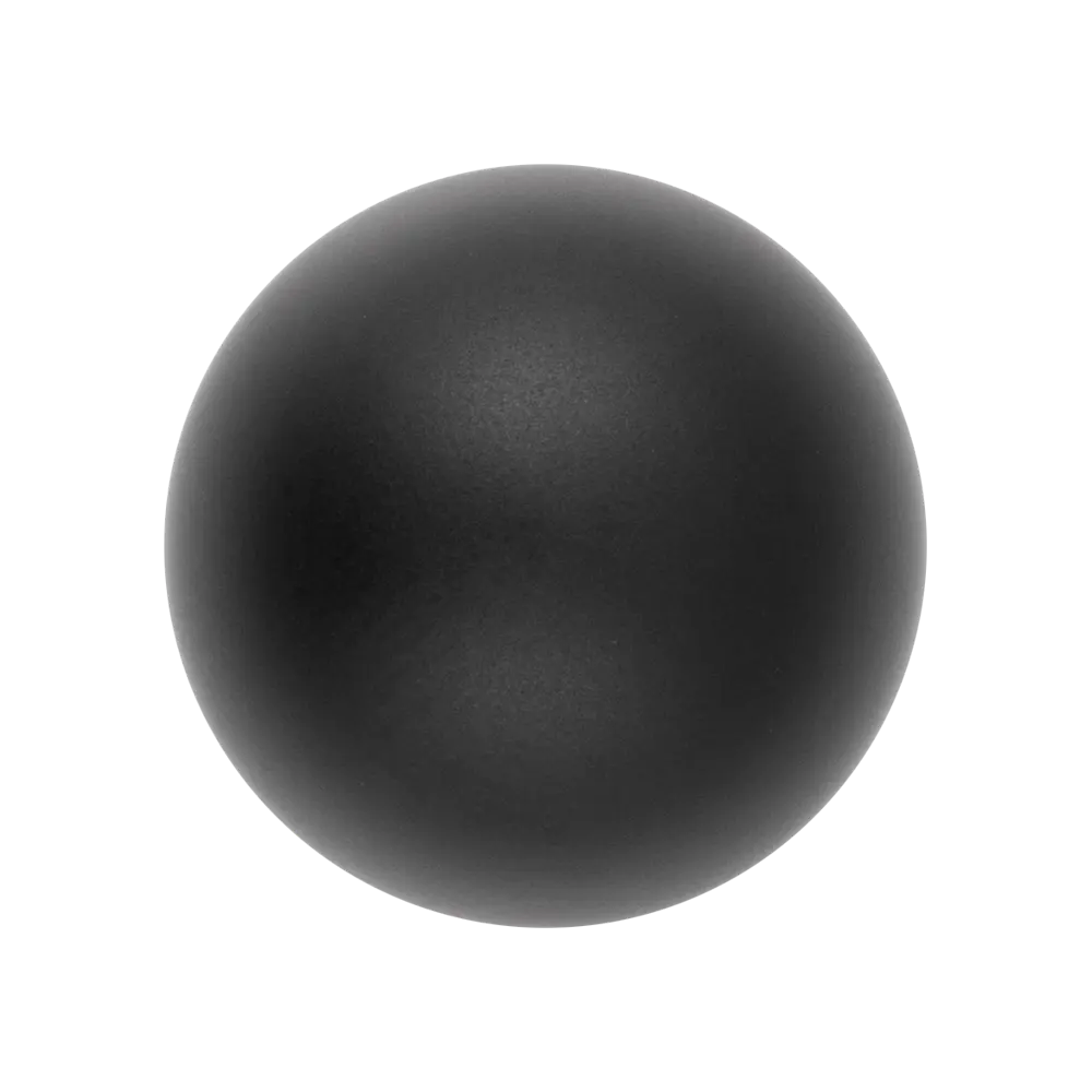 Мебельная ручка-кнопка Edson 22501 25 мм черная STLM-2175955 - Вид №3