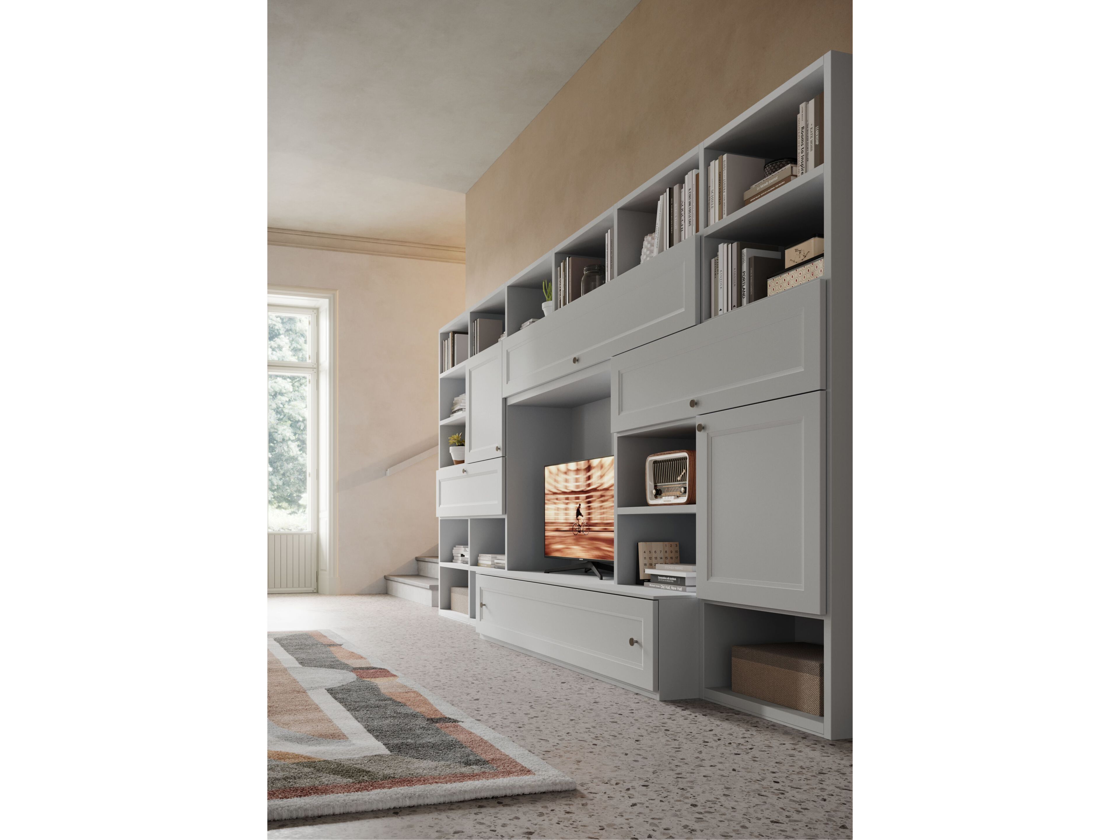 Оборудованная стена Giessegi день за днем ARCH-00002681 - Вид №1