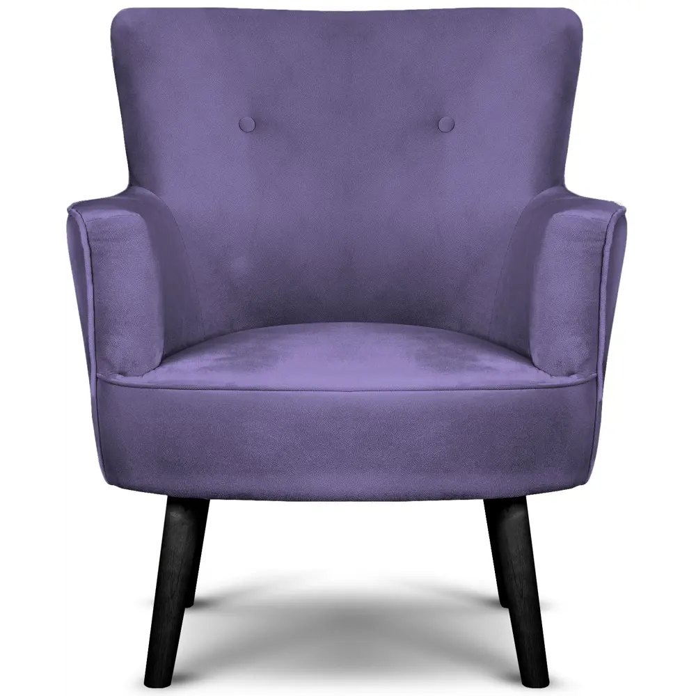 Кресло полиэстер Seasons Вилли 77x86x76 см цвет сиреневый STLM-2025937 - Вид №1