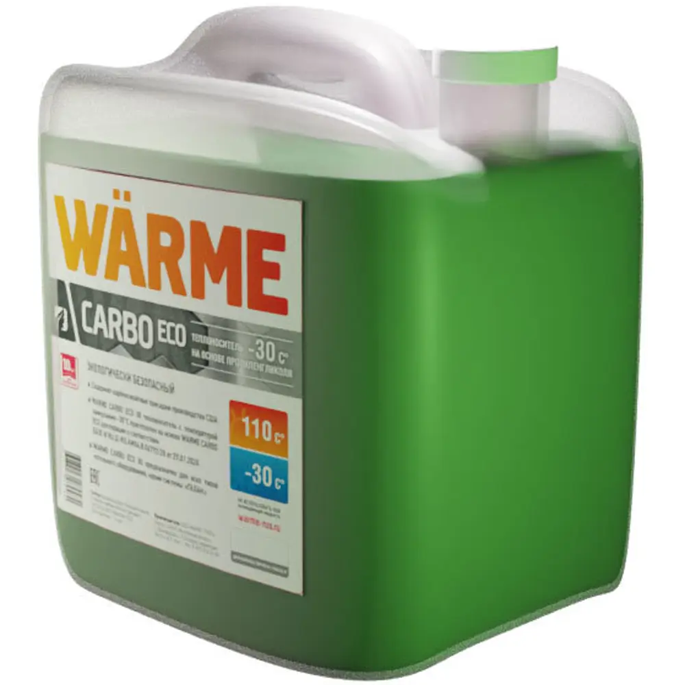 Теплоноситель Warme Eco Carbo -30С 20 кг пропиленгликоль STLM-2063567