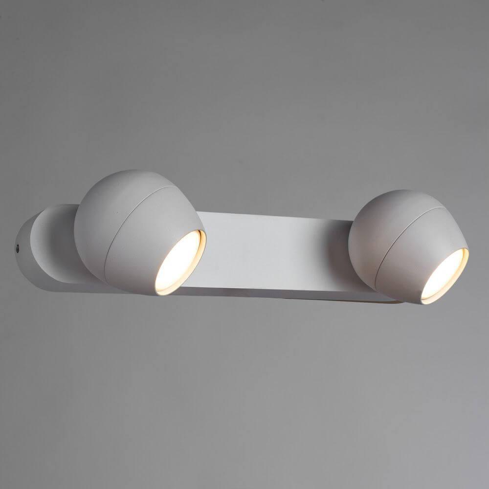 Спот потолочный галогеновый на 2 лампы белый Sfera A5781AP-2WH ARTE LAMP SFERA WHITE 00-3926295 Белый  - Вид №1