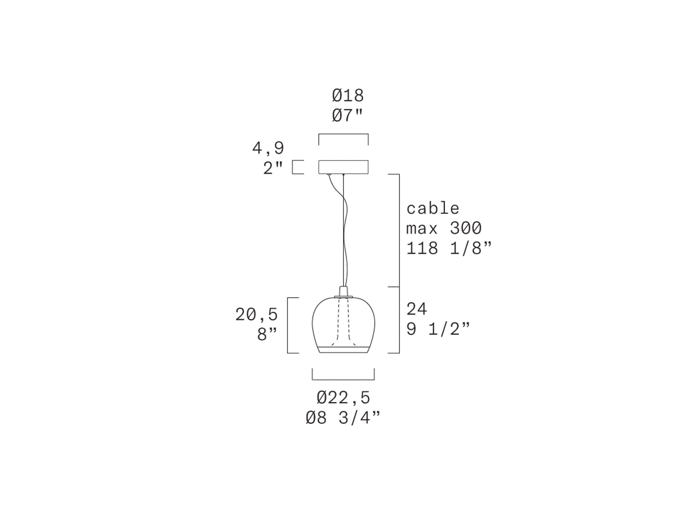 Выдувное стекло светодиодный подвесной светильник Leucos Aurelia ARCH-00140661 - Вид №7
