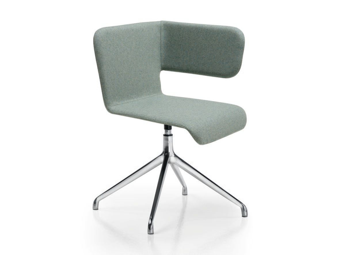 Алюминиевый окунь ткань поворотный стул BBB Twiss ARCH-00000953