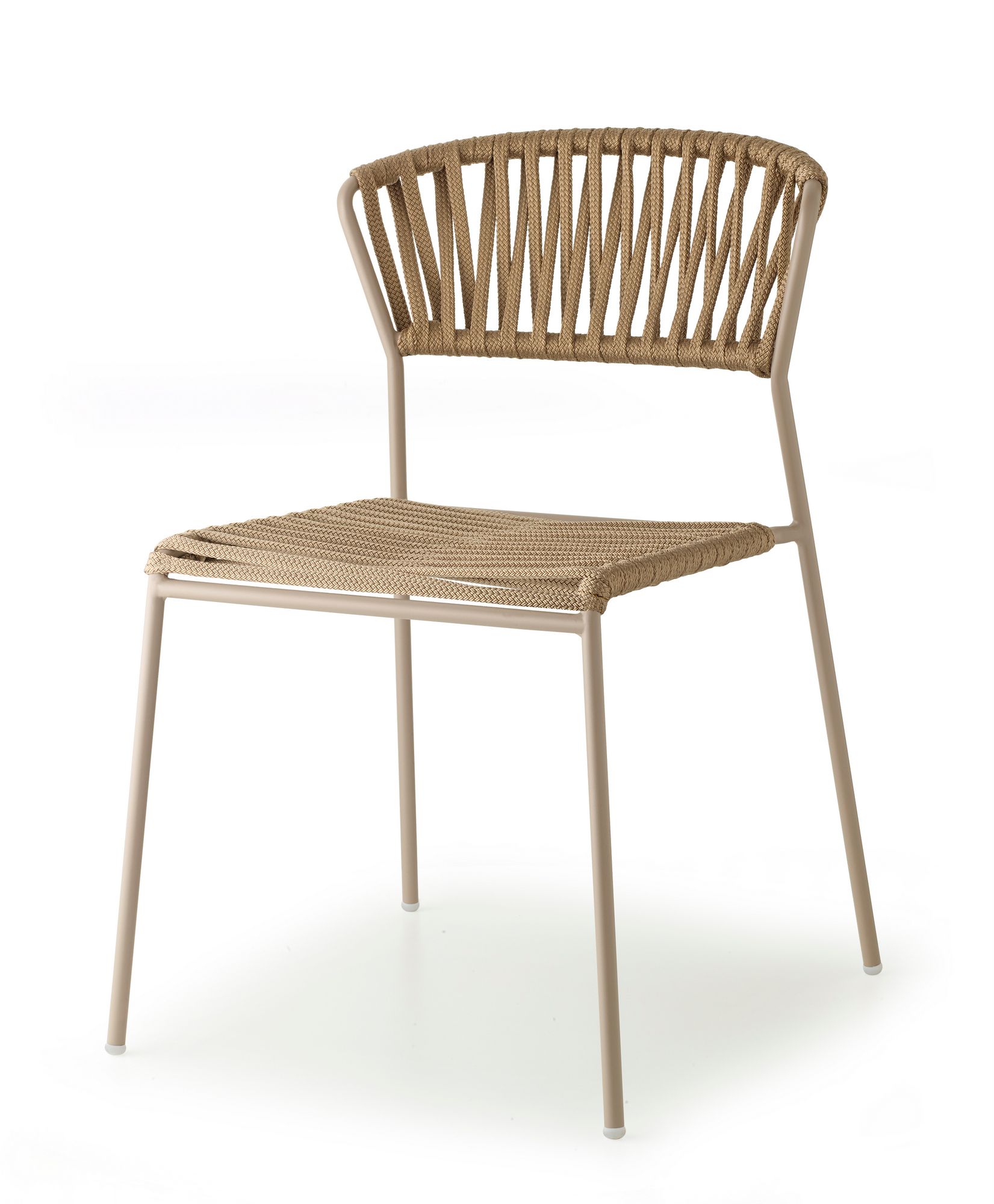 Открытый стальной стул и плетеный морской канат S-CAB Лиза ARCH-00078024 - Вид №19