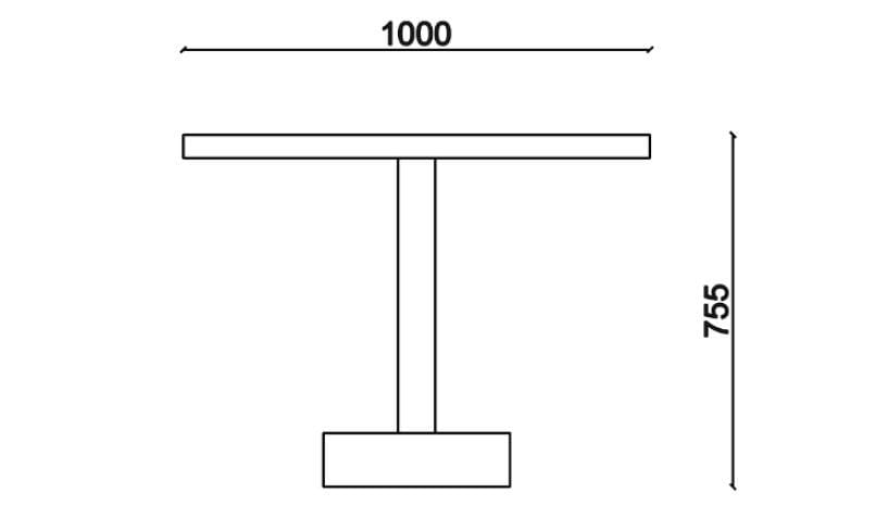 Круглый стол из розового дерева Falsasquadra Leandro ARCH-00055574 - Вид №2