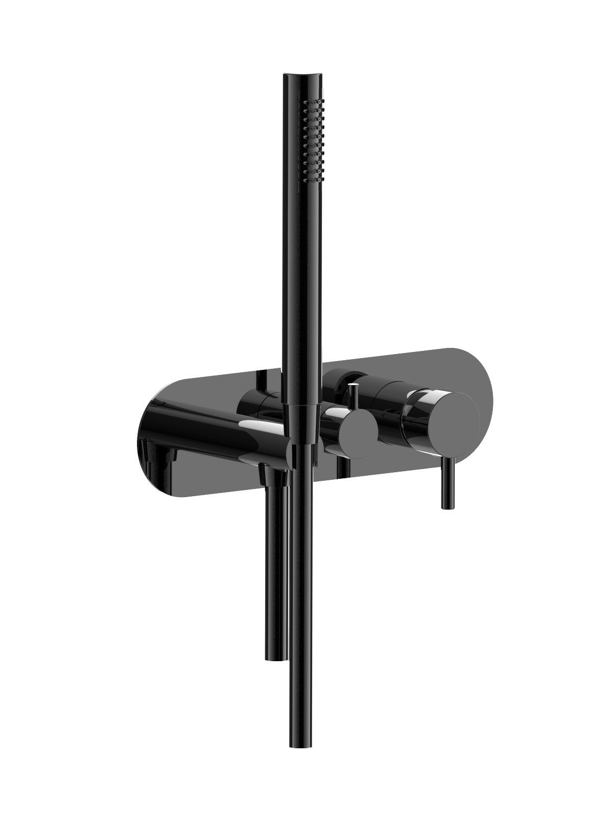 3 отверстия однорычажный встраиваемый смеситель для душа Rubinetterie Frattini Pepe XL ARCH-00040296 - Вид №16