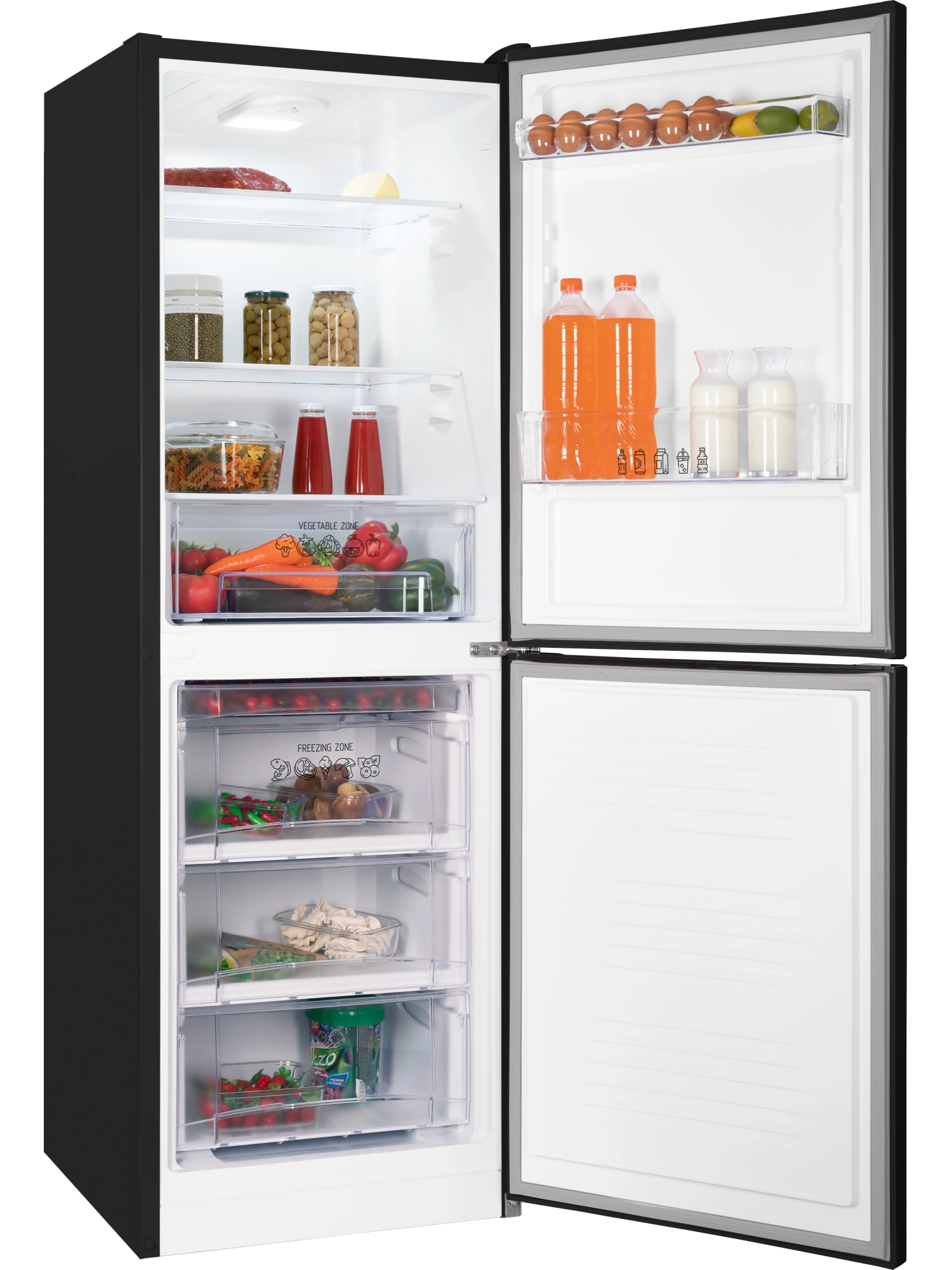 9291901 Холодильник с морозильником   NORD NRB 161NF B черный STDN-0036536 - Вид №1