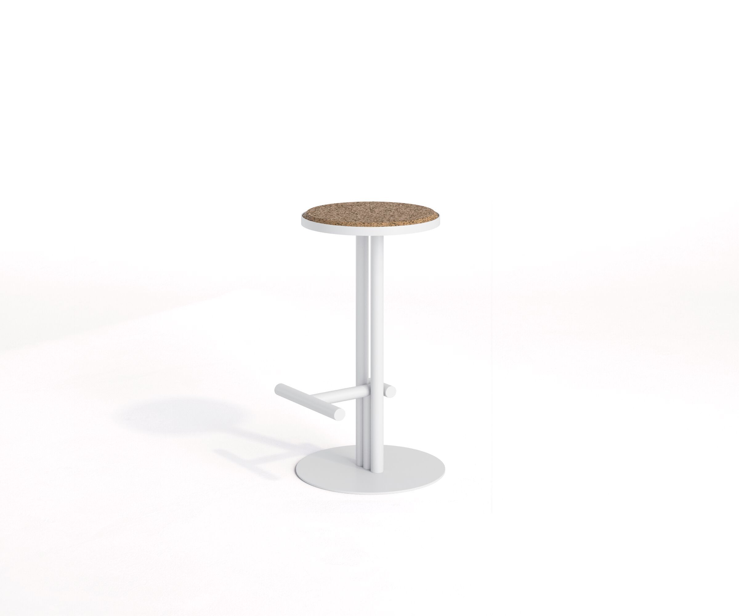 Высокий садовый стул из стали и пробки Joyf точка ARCH-00075648 - Вид №12