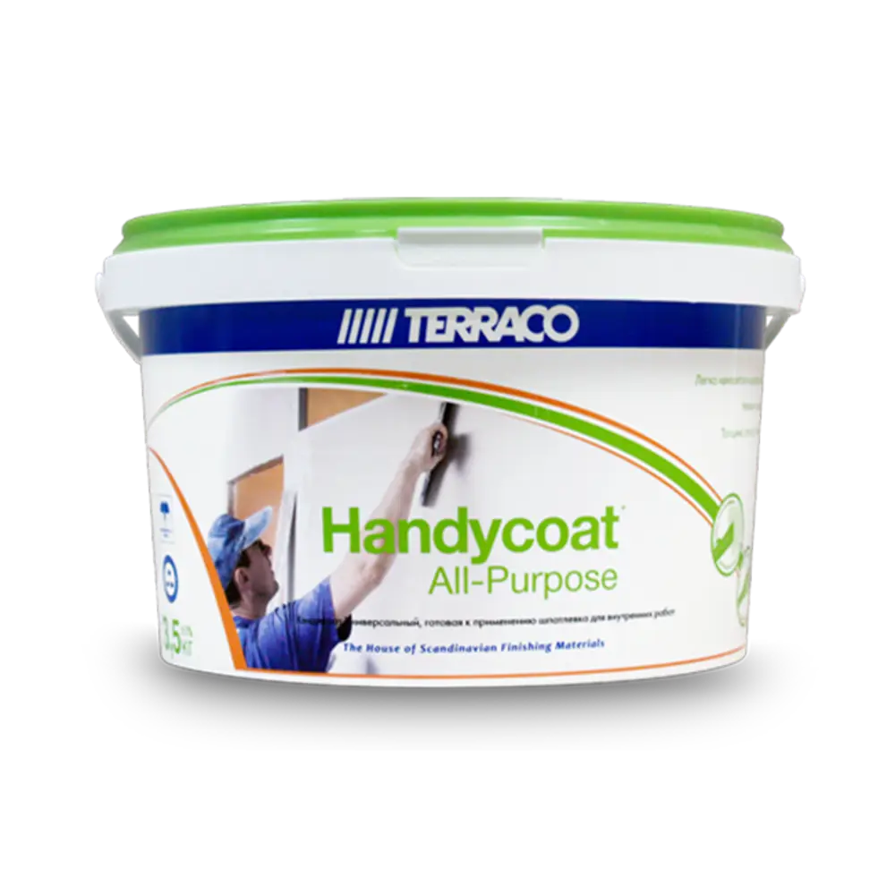 Шпаклёвка акриловая суперфинишная Terraco Handycoat All-Purpose 3.5 кг STLM-2051652