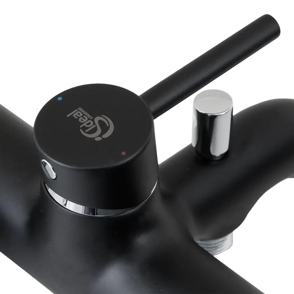 Смеситель для ванны Ideal Standard Kolva однорычажный цвет чёрный STLM-2083487 - Вид №1