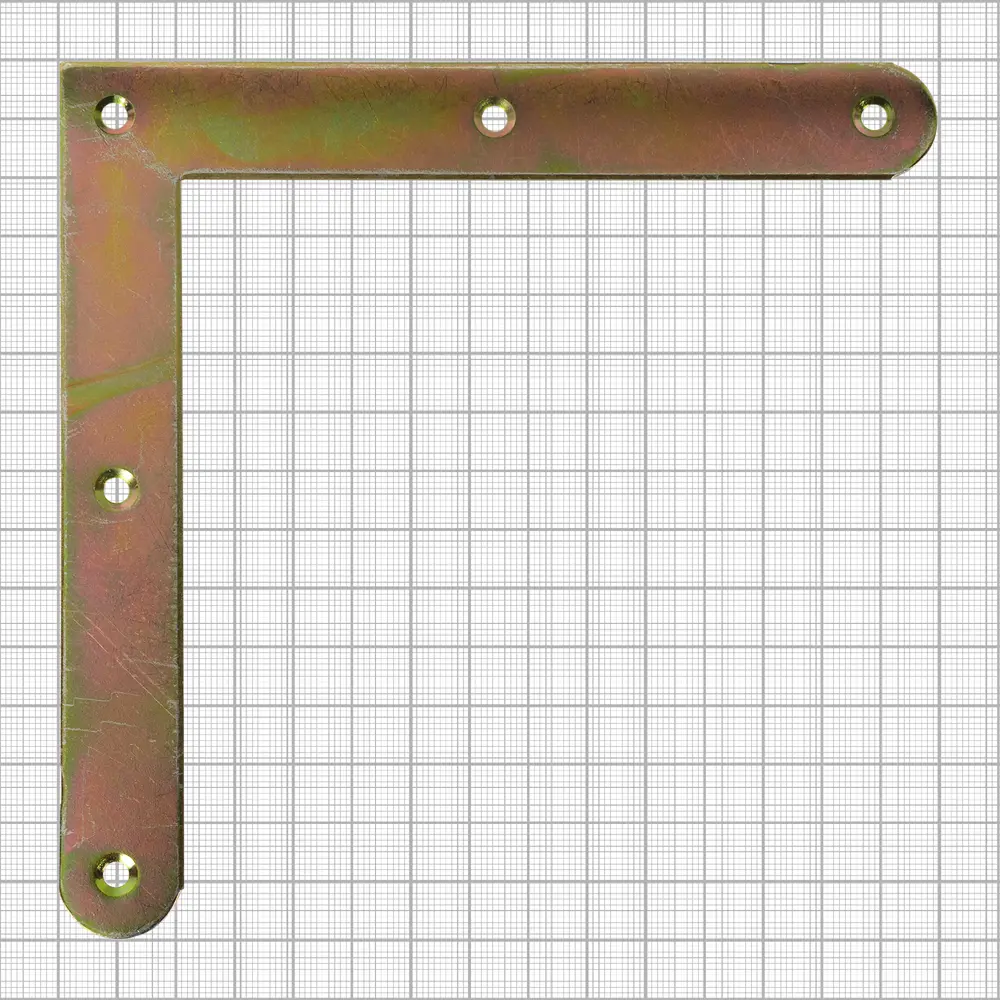 Оконный уголок 150x150x20x2 желтый цинк 16965464 STLM-2181810 Santreyd  - Вид №2