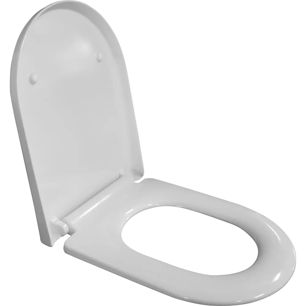 Сиденье для унитаза KONSENSA Мауро с микролифтом цвет белый STLM-2163233 - Вид №1