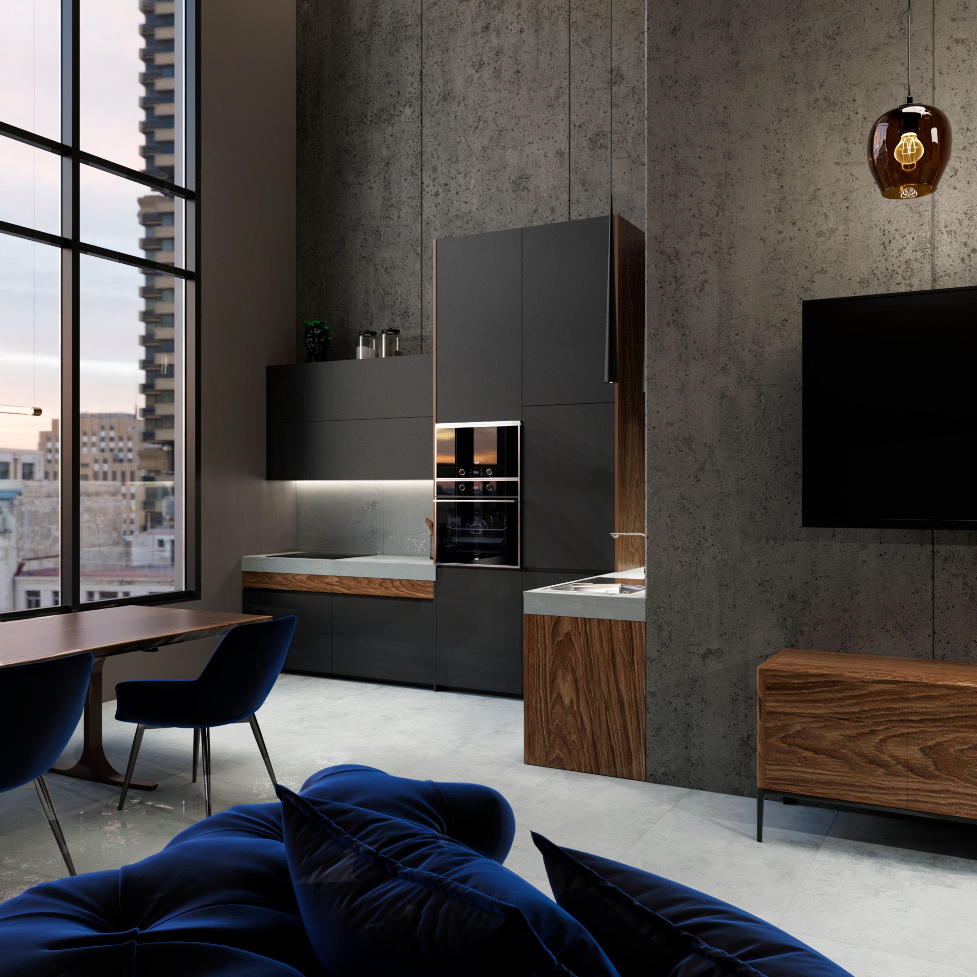 Керамогранит ERAGON LIGHT GREY 60х120 Arcadia Ceramica GI8001-A STLM-1519860 89384204 - Вид №2