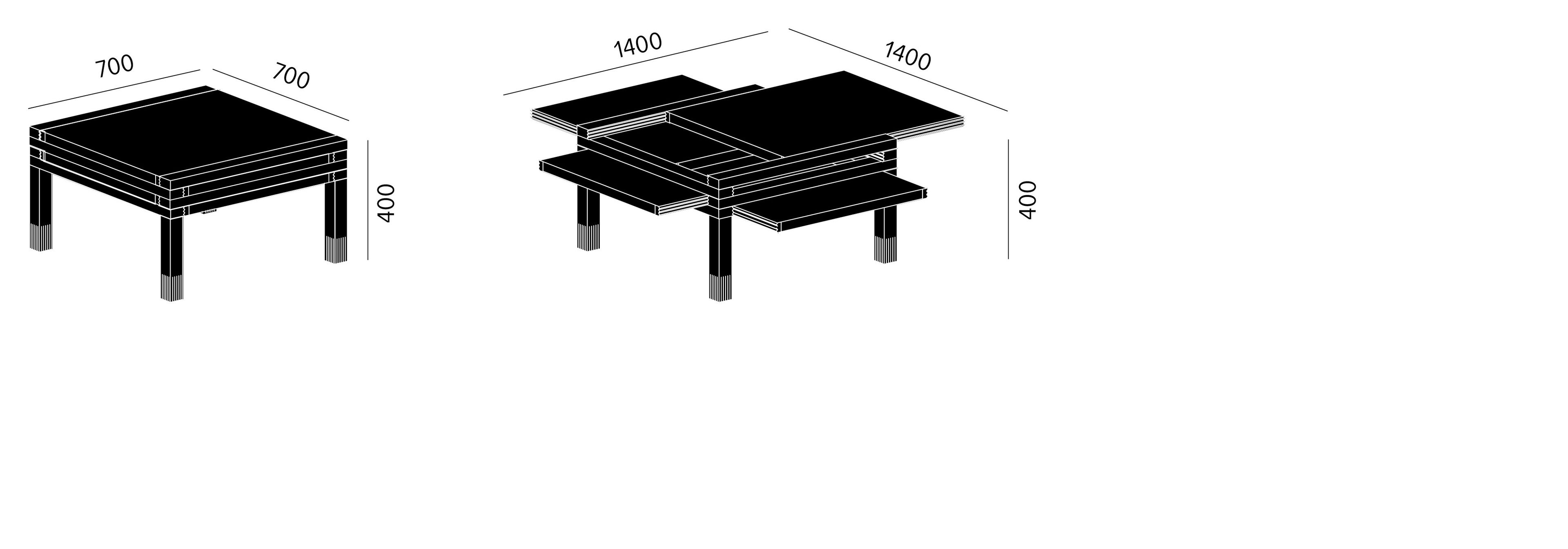 Низкий журнальный столик из массива дерева SCULPTURES JEUX Par ARCH-00033855 - Вид №8