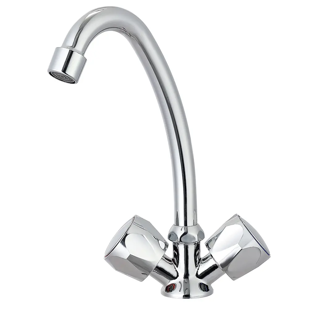 Смеситель для раковины Киров двухвентильный цвет хром Santreyd STLM-2100191