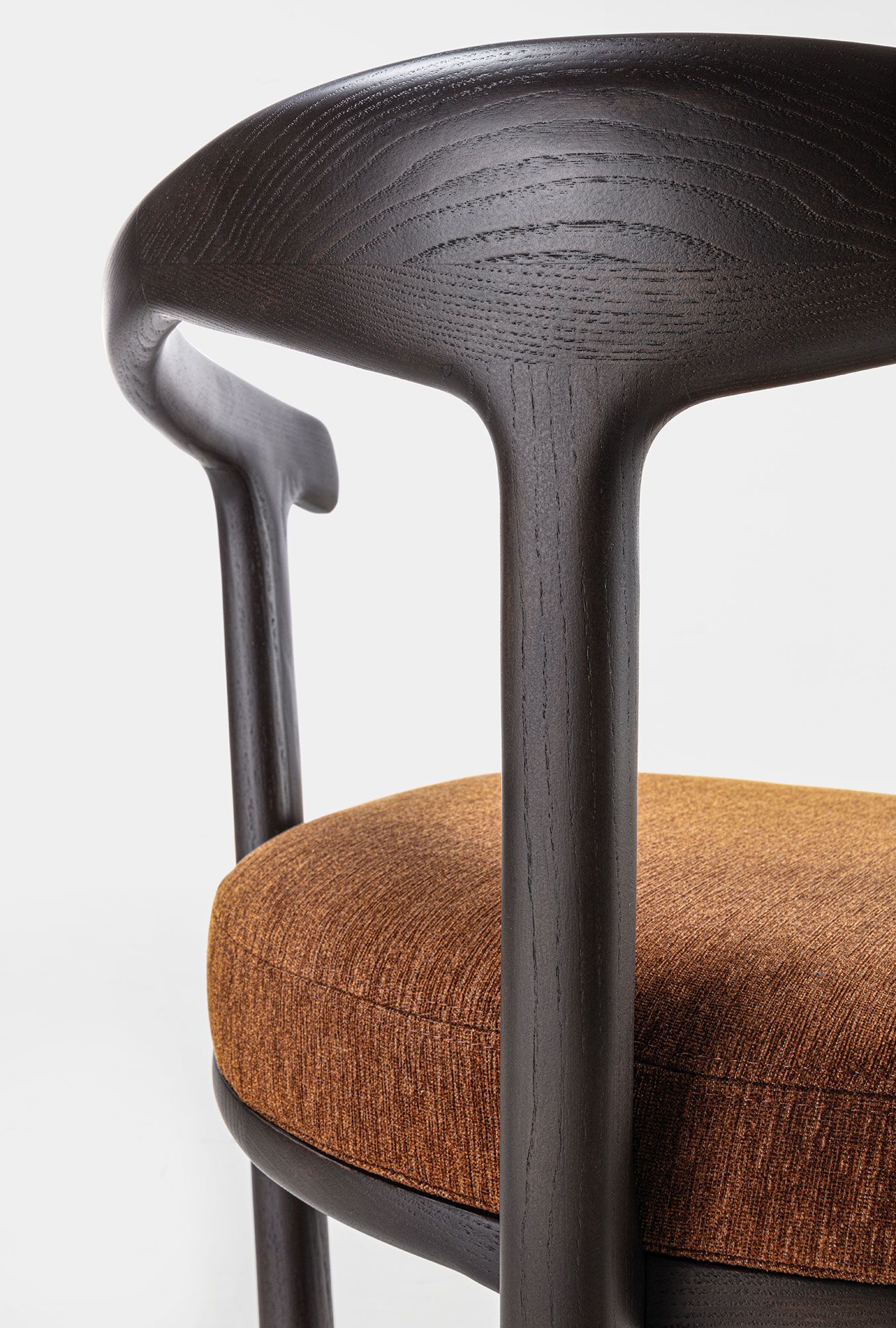 Тканевое кресло Vittoria Frigerio ежевика ARCH-00062691 - Вид №4