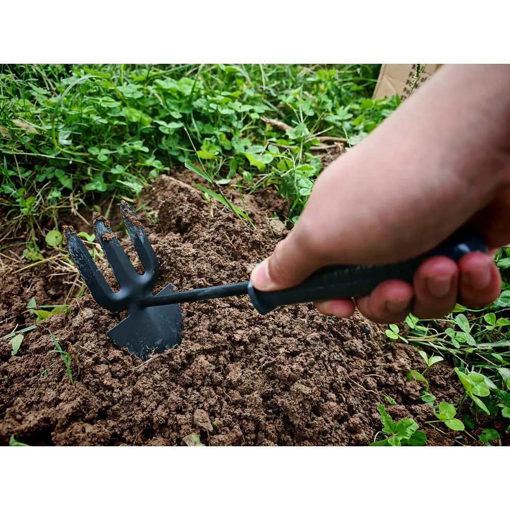 Культиватор ручной BEGINIA сталь 15.2 см STLM-2106523 - Вид №5