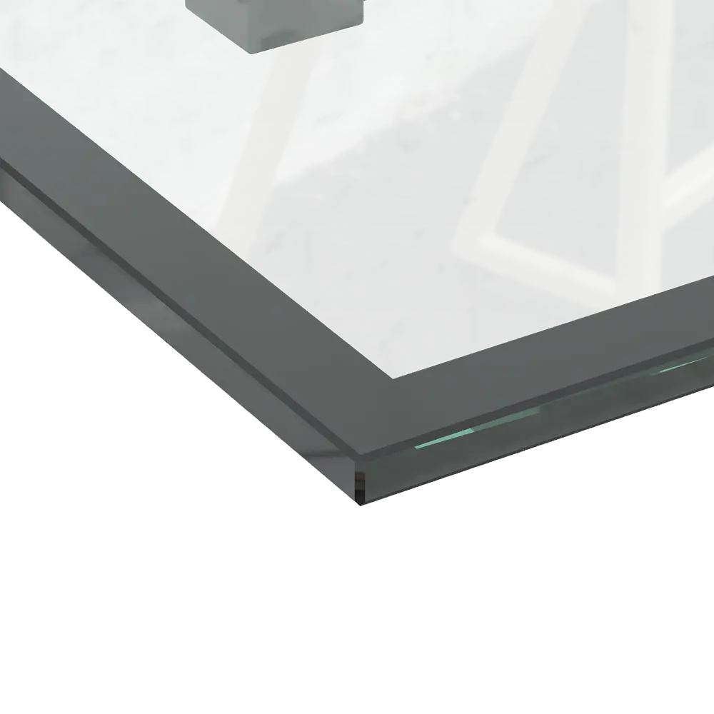 Полка для ванной Турин 80F стеклянная 12.5x80 см 86142943 STLM-2039261 Santreyd - Вид №3