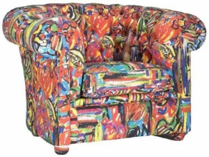 Mirabili Кресло с обивкой из ткани с подлокотниками Francesco cuomo