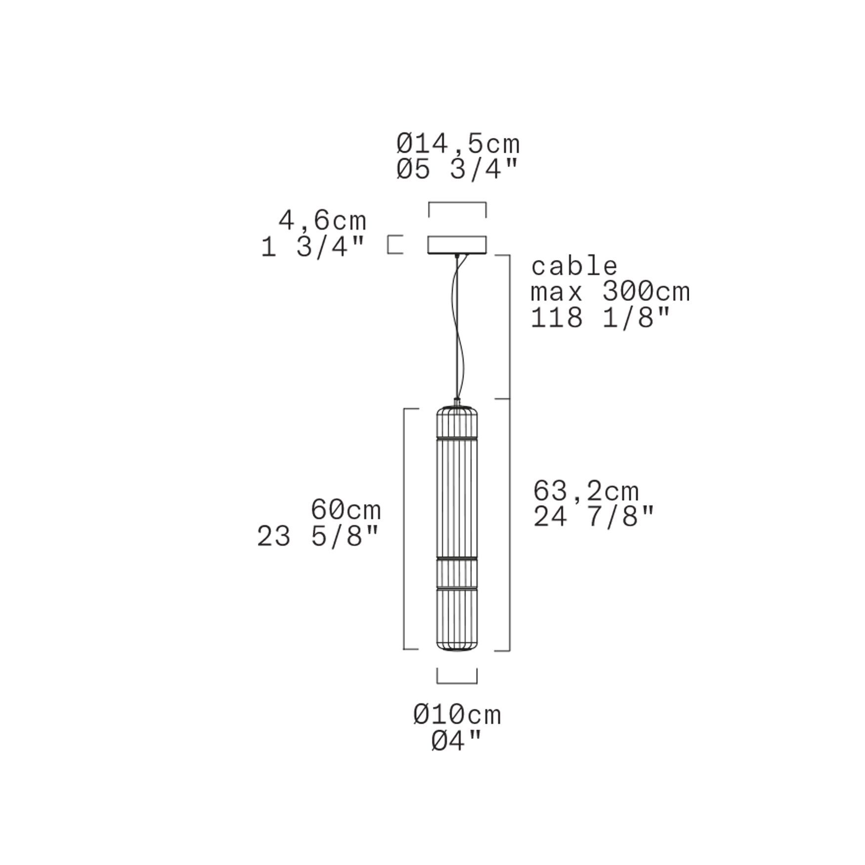 Подвесной светильник из боросиликатного стекла Leucos штабелирование ARCH-00065221 - Вид №4
