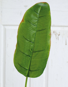 5811 883 a3 Лист банана искусственный, 96 см (лист 38 см), зеленый H-andreas