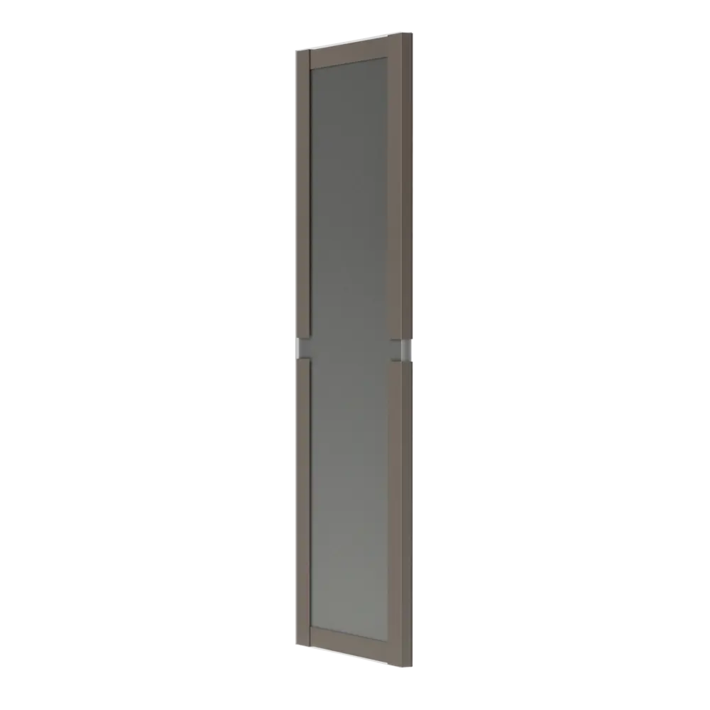 Дверь-купе KONSENSA 255.5x70.4 см с матовым зеркалом профиль белый узкий STLM-2121057 - Вид №13