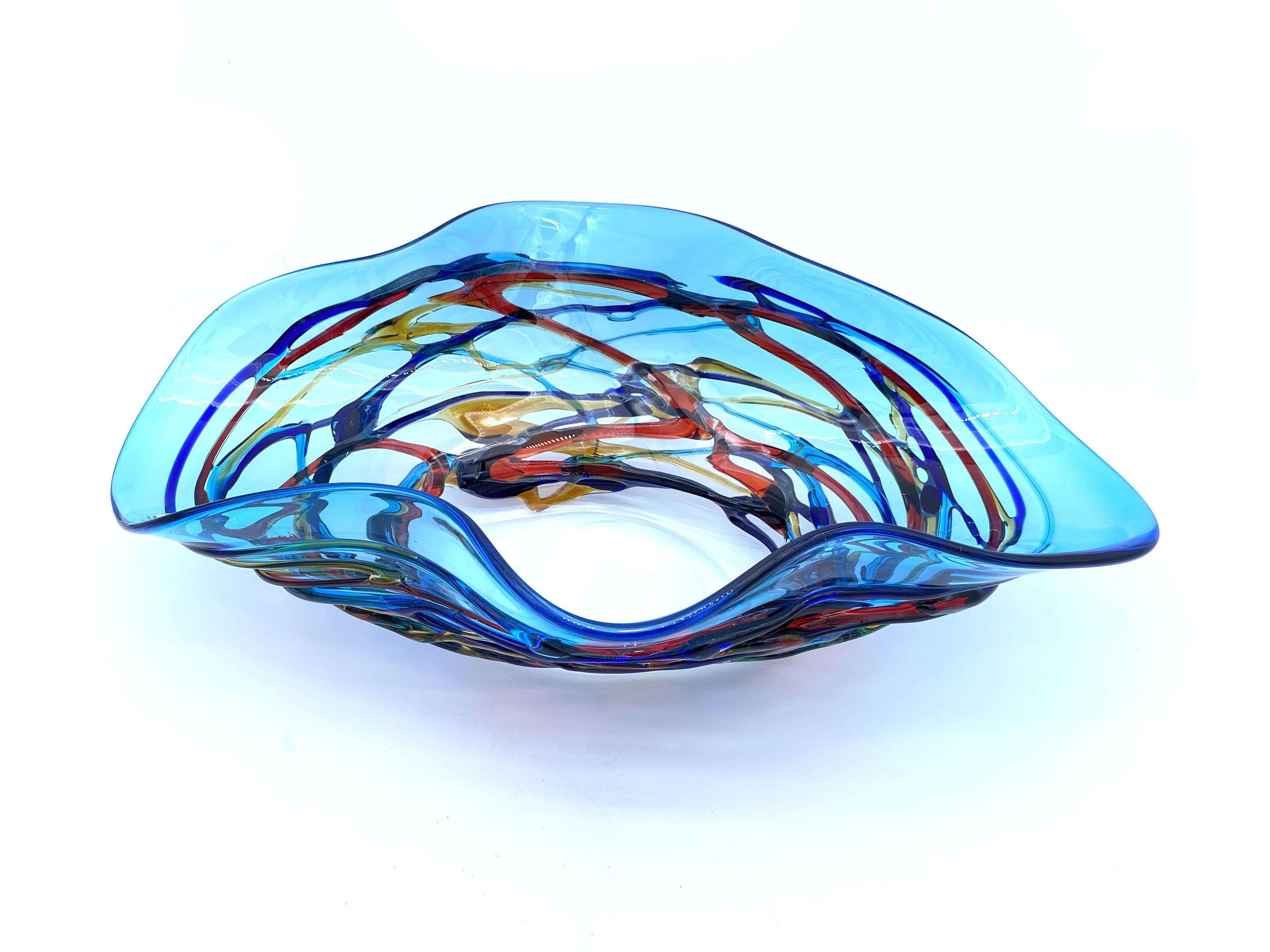 Центральные элементы из муранского стекла ручной работы YourMurano Wired Bowls ARCH-00050679