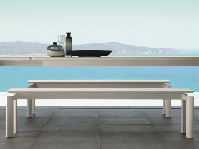 Алюминиевая садовая скамейка Talenti ARCH-00088206 - Вид №1