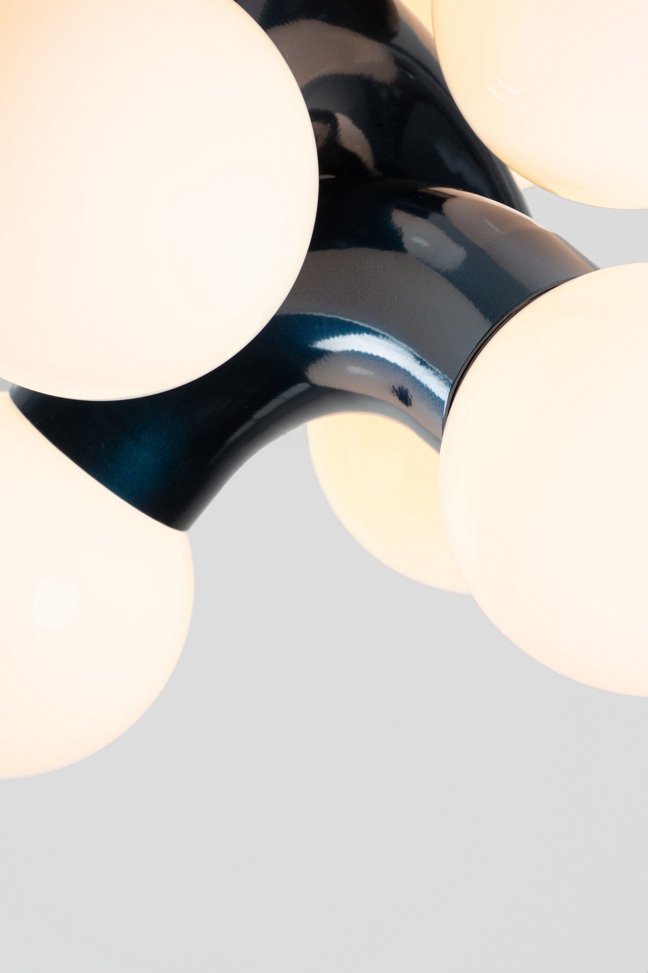 Светодиодный потолочный светильник из стали и стекла A-N-D Vine ARCH-00090354 - Вид №8