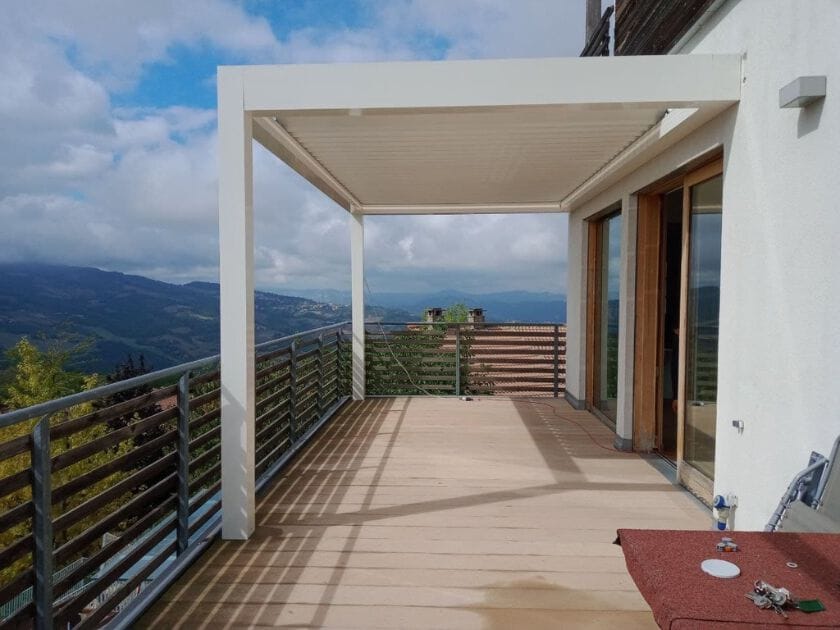 Пергола с алюминиевыми пластинами Belle Pergole Beauty ARCH-00097700