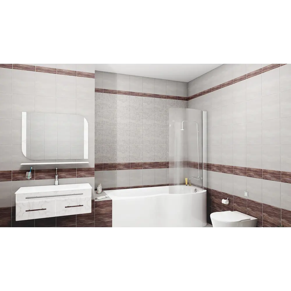 КРОНАПЛАСТ Стеновые панели ПВХ Сахара - элегантная отделка для вашего интерьера 86557937 STLM-0070077 - Вид №4