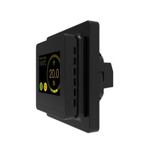 91112912 Терморегулятор для теплого пола Utta Wi-Fi программируемый цвет черный STLM-0490502 KVOLTA