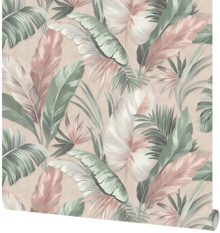 VOG COLLECTION Bali - флизелиновые обои бежевые с виниловым покрытием 87769307