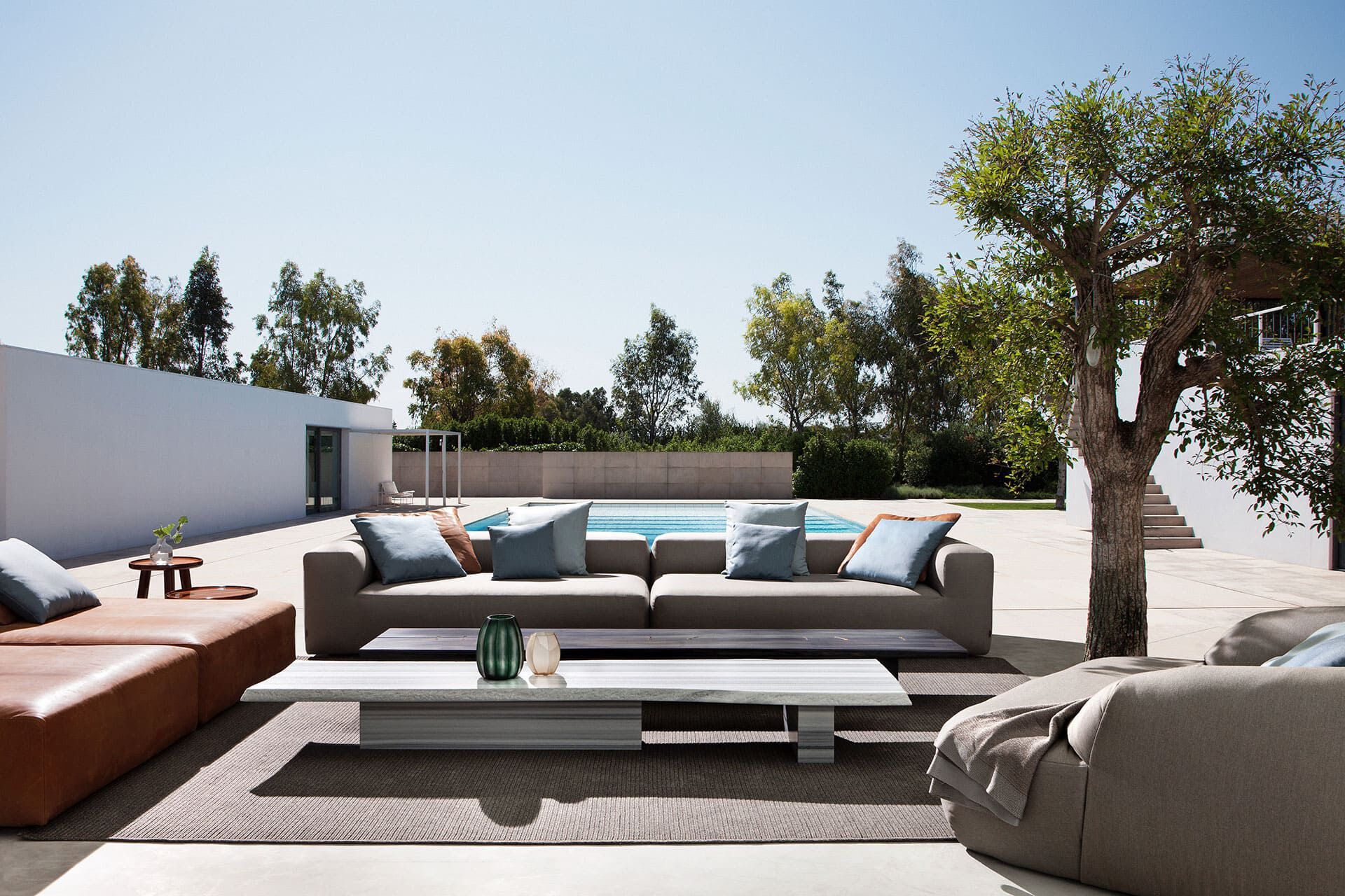 Тканевый модульный садовый диван Exteta Montecarlo ARCH-00107081 - Вид №8